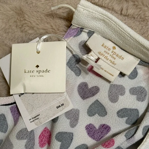 Kate Spade XL kids blouse - Picture 3 of 5